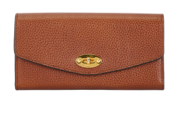 Mulberry Daria Wallet, Leather, Brown, VVC5, 2*